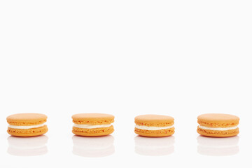 Fresh tasty macaroons