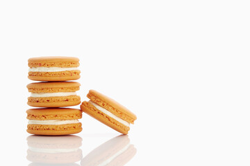 Fresh tasty macaroons