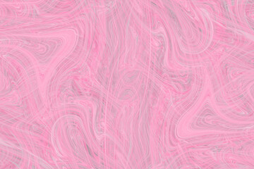 Colourful psychedelic background made of interweaving curved shapes. liquid splash as Illustration.