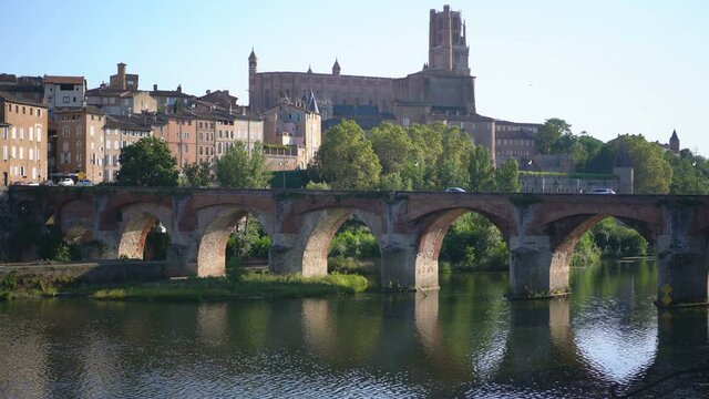 General view of the Albi, France, Europe.
