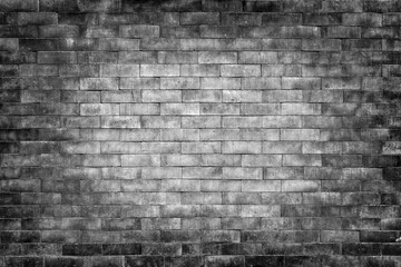 Old dark brick wall dirty grunge texture background