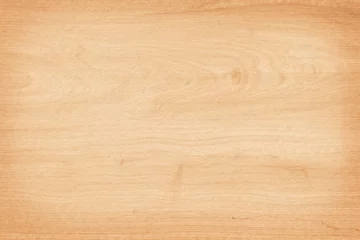 Keuken spatwand met foto close-up van bruine houtstructuur abstracte achtergrond © prapann
