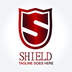 shield logo vector illustration