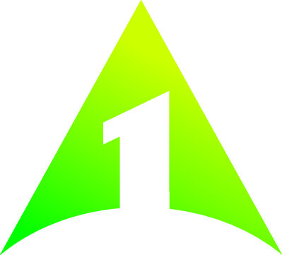 A-One Green Logo