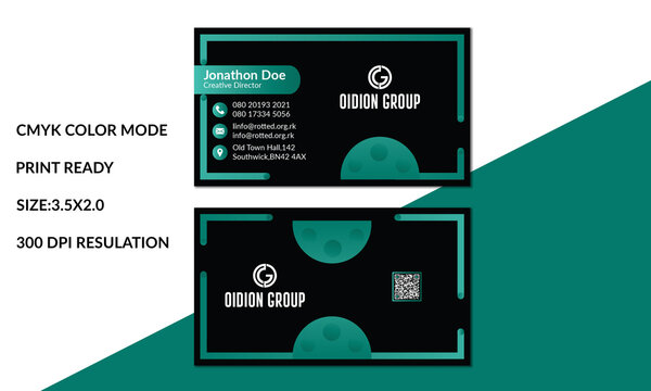 vector business card