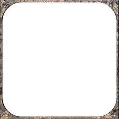 Obraz premium 3D FRAME WITH WHITE BACKGROUND