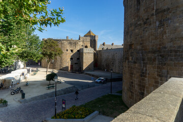 Obraz premium Travel in France small town streets