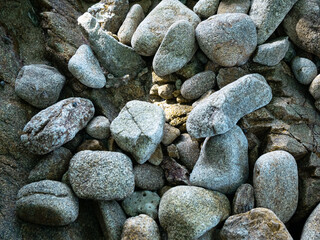 stone ground floor surface background for texture