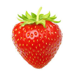 Red berry strawberry isolated