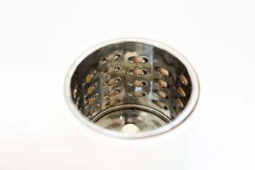 nozzle for electric grater on a white background
