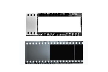 film strip isolated on white background