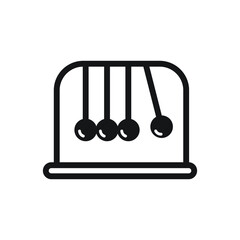 Pendulum icon design isolated on white background. vector illustration