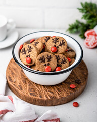 Christmas gingerbreads Santa Deer cookies