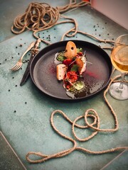 meat with vegetables