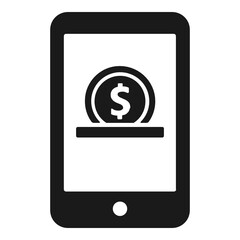 Online donation icon