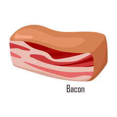 Meat steak vector icon.Cartoon vector icon isolated on white background meat steak