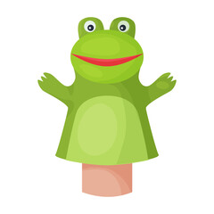 Theater puppets vector icon.Cartoon vector icon isolated on white background theater puppets.