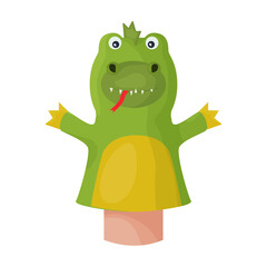 Theater puppets vector icon.Cartoon vector icon isolated on white background theater puppets.