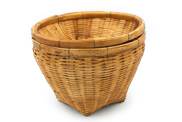 basket on a white background