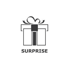 Gift Box Icon Vector