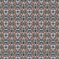 Geo Texture Arabesque. Brown, Ochra, Cepia 