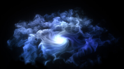 Color Smoke Explosion