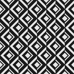 Seamless abstract geometric pattern with elements of rhombus