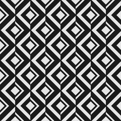 Seamless abstract geometric pattern with elements of rhombus