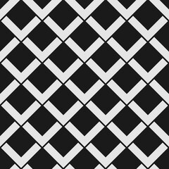 Seamless abstract geometric pattern with overhead rhombuses