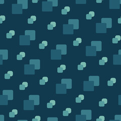 Geometric seamless repeating pattern of squaers