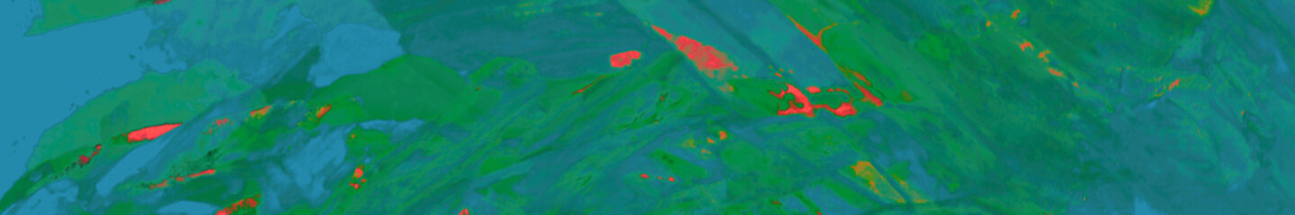 Fototapeta na wymiar Orange Ink Dirty Template. Green Dirty Art