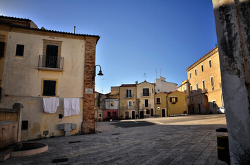 Fototapeta na wymiar Termoli is a little town in the south of Italy with a charming medieval downtown