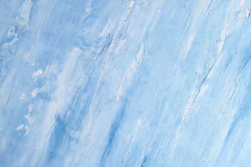 Blue concrete background, wall with texture, preparation for design. Copy space.