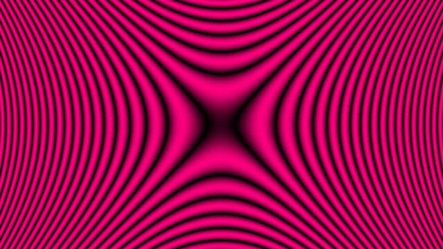 Abstract CGI motion background with moving colored hyperbolic shapes in perfect seamless loop (3840 x 2160, 30 fps).