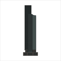 SEATTLE, WASHINGTON - JULY 3, 2020: Columbia Center of Seattle city in United States