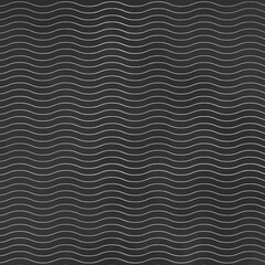 Seamless Silver Pattern on Dark Gray Background