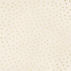 Seamless Champagne Gold Pattern on Ivory Background