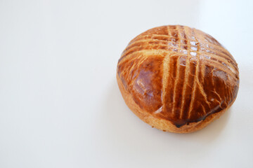 Freshly baked donut.