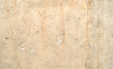 Porous on white concrete surface.