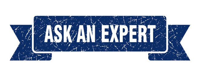 ask an expert ribbon. ask an expert grunge band sign. ask an expert banner