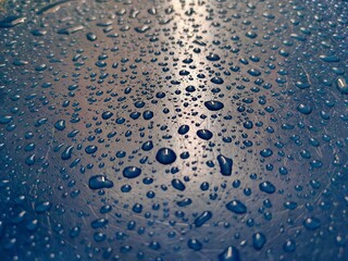 droplets of water