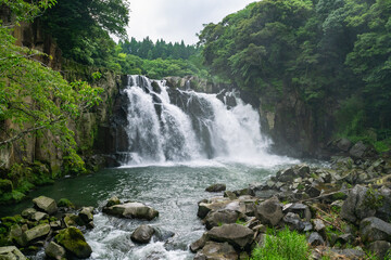 宮崎県 都城市 関之尾滝