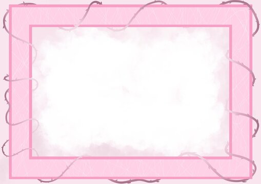 Pink Blank Card