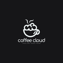 Coffee logo modern design template.