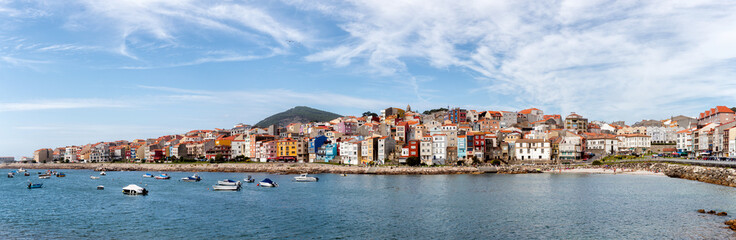 Traditional fishing village in A Guarda. Pontevedra. Tourism in Galicia. The most beautiful spots...