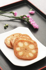Sugar lotus with glutinous rice