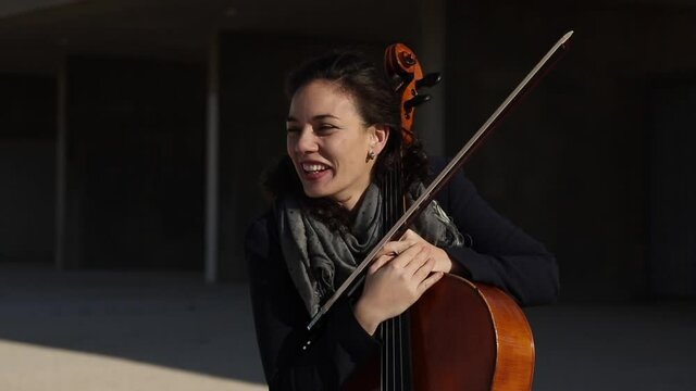 Concierto de violonchelo al aire libre