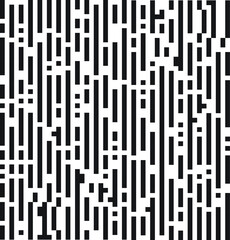 Black and white pixel background. Vector illustration for your graphic design. Abstract geometric background.