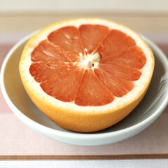 Obraz na płótnie Canvas Red grapefruit