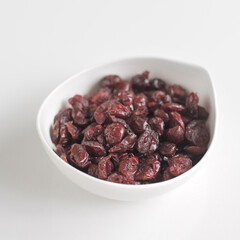 A bowl of cranberries